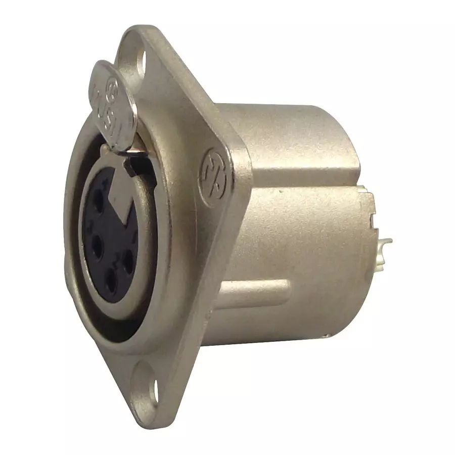 NEUTRIK SOCKET, XLR, 4POLE, NC4FD-LX
