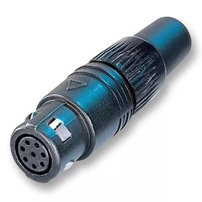 NEUTRIK SOCKET, NEUTRICON CABLE, 8POLE, OSC8F