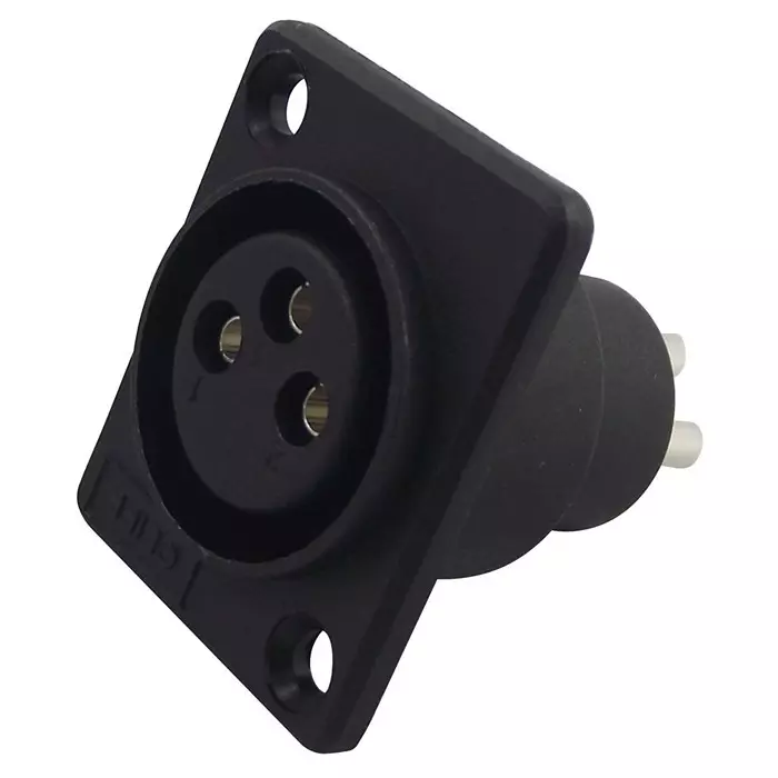 CLIFF ELECTRONIC COMPONENTS SOCKET, XLR, PANEL, 3POLE, ACF