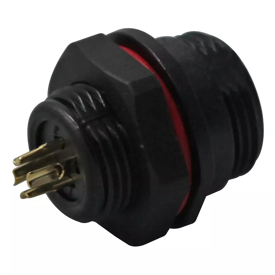 CLIFF ELECTRONIC COMPONENTS CIRCULAR, RECEPTACLE, PIN, 4 WAY, PANEL, FM686804