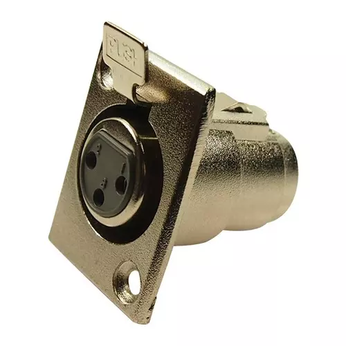 CLIFF ELECTRONIC COMPONENTS CONNECTOR, XLR AUDIO, RCPT, 3POS, PANEL, FC6100