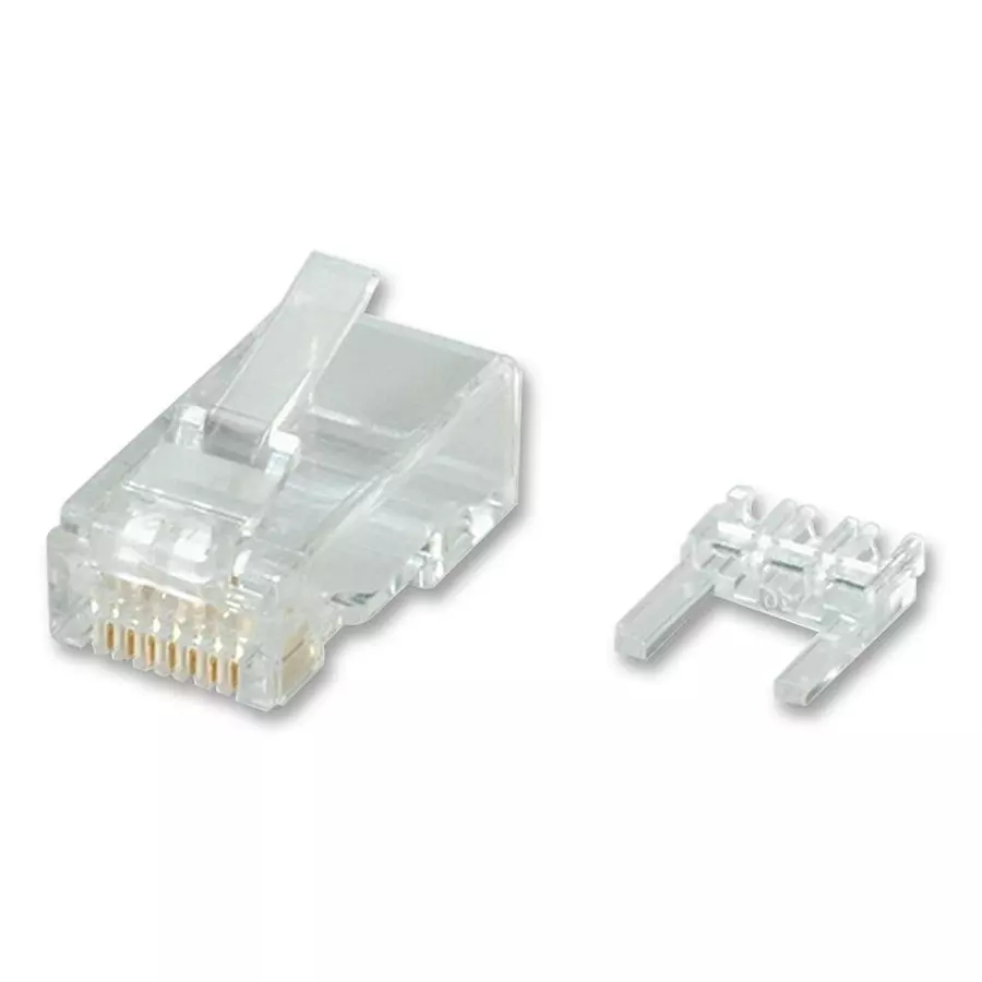 ROLINE CONN, RJ45, PLUG, UNSHLD, 1PORT, 8P8C, 21.17.3062 (Pack of 10)