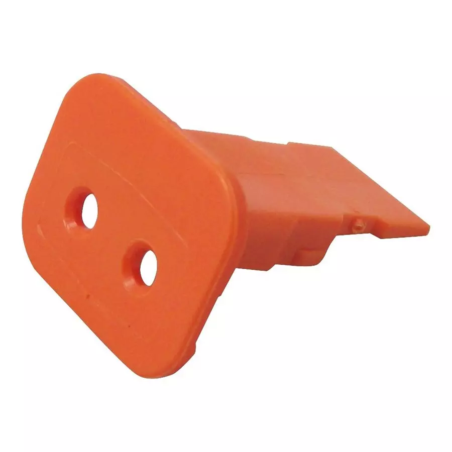 DEUTSCH - TE CONNECTIVITY WEDGE LOCK, PBT GF, 2POS PLUG, W2S (Pack of 100)