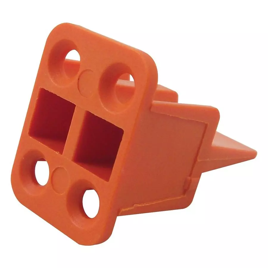 DEUTSCH - TE CONNECTIVITY WEDGE LOCK, PBT GF, 4POS PLUG, WP-4S (Pack of 10)