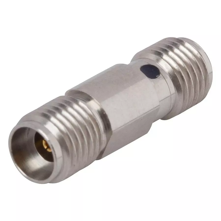 AMPHENOL SV MICROWAVE RF ADAPTER, 2.92MM IAL JACK-JACK, 50 OHM, SF1590-6000