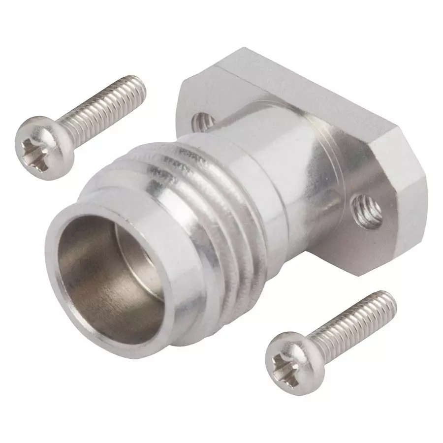 AMPHENOL SV MICROWAVE RF COAXIAL, 2.4MM JACK, 50 OHM, PANEL, SF1621-60029-2S