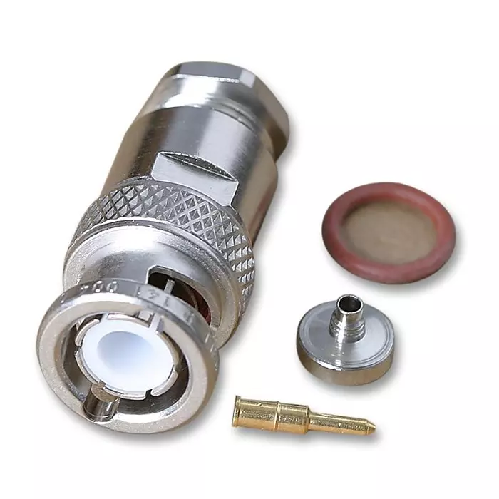 RADIALL RF COAXIAL, BNC, STRAIGHT PLUG, 50OHM, R141004000