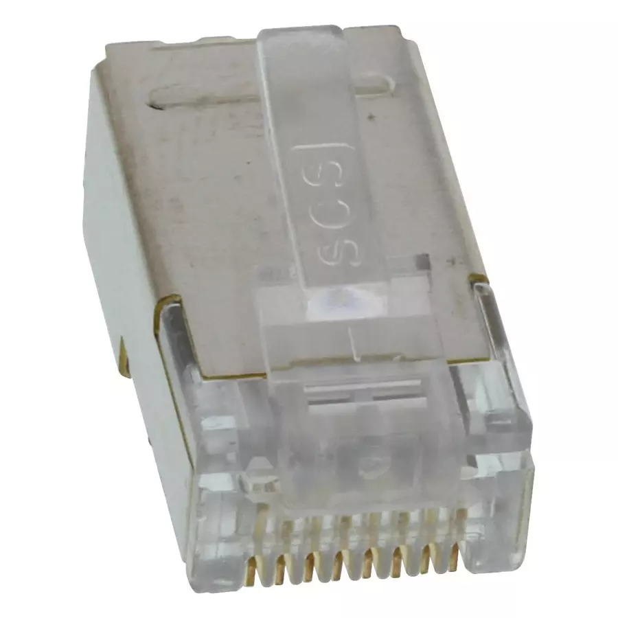 STEWART CONNECTOR CONNECTOR, RJ45, PLUG, 8P8C, CRIMP, SS-37200-028