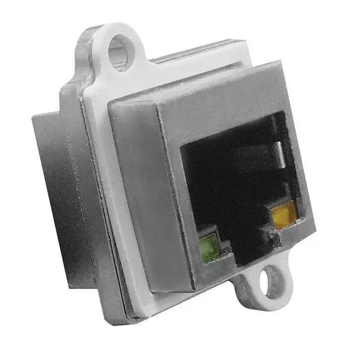 STEWART CONNECTOR SEALED ENET, RJ45, RCPT, 8POS, PANEL, SS-60400-004
