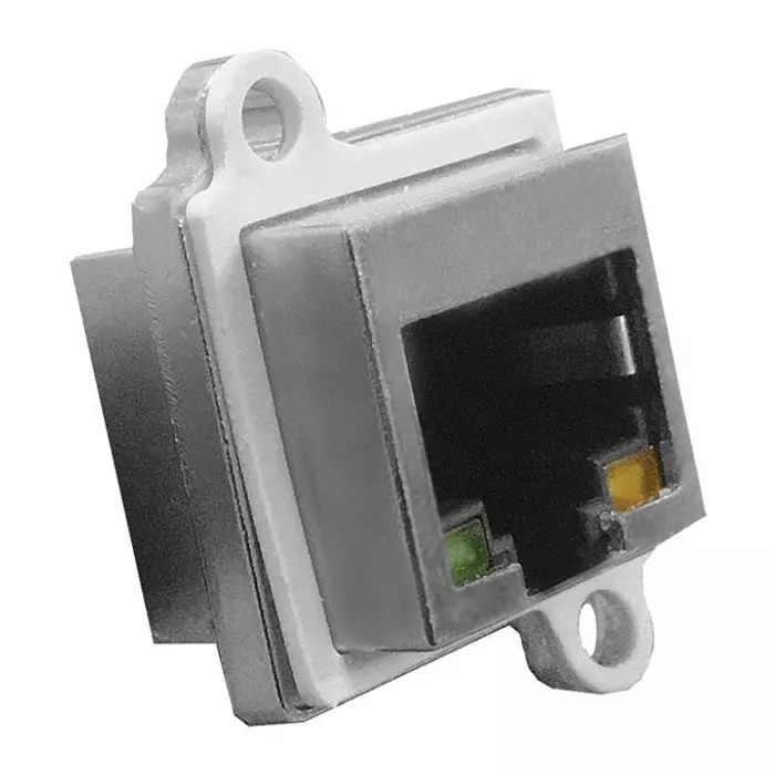 STEWART CONNECTOR IN-LINE ADAPTER, 8P RJ45 JACK-JACK, PNL, SS-60400-030