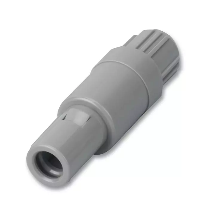 REDEL Plug, 5Mm, Grey, 8Way, PAG.M0.8GL.AC52G