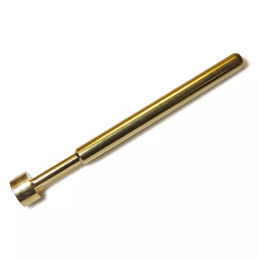 EVERETT CHARLES TECH Spring Loaded Probe, Flat, 7A, 33.53Mm, EPA-4F