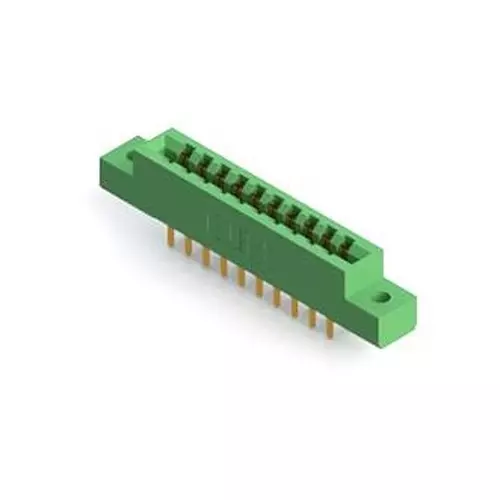 EDAC CARD EDGE CONN, DUAL SIDE, 20POS, TH, 305-020-520-202