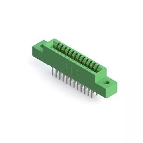 EDAC CARD EDGE CONN, DUAL, 24POS, TH, 341-024-521-202