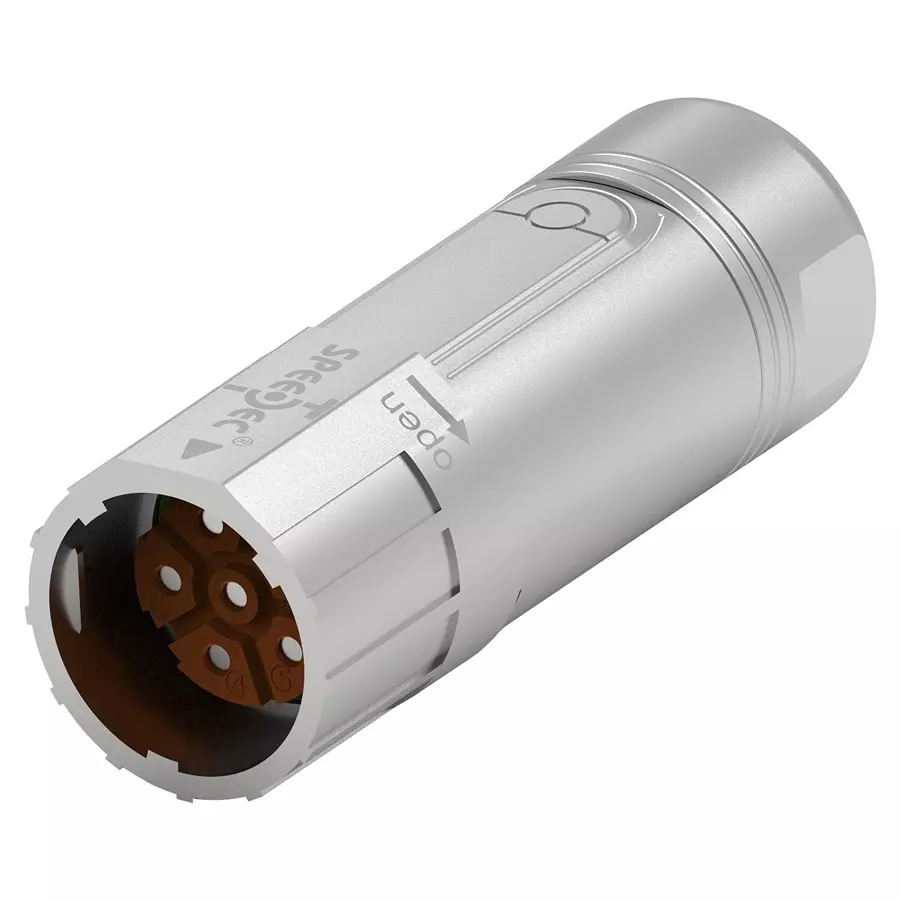 INTERCONTEC - TE CONNECTIVITY CIRCULAR CONN, PLUG, 6POS, CABLE, BSTA085NN00480100000