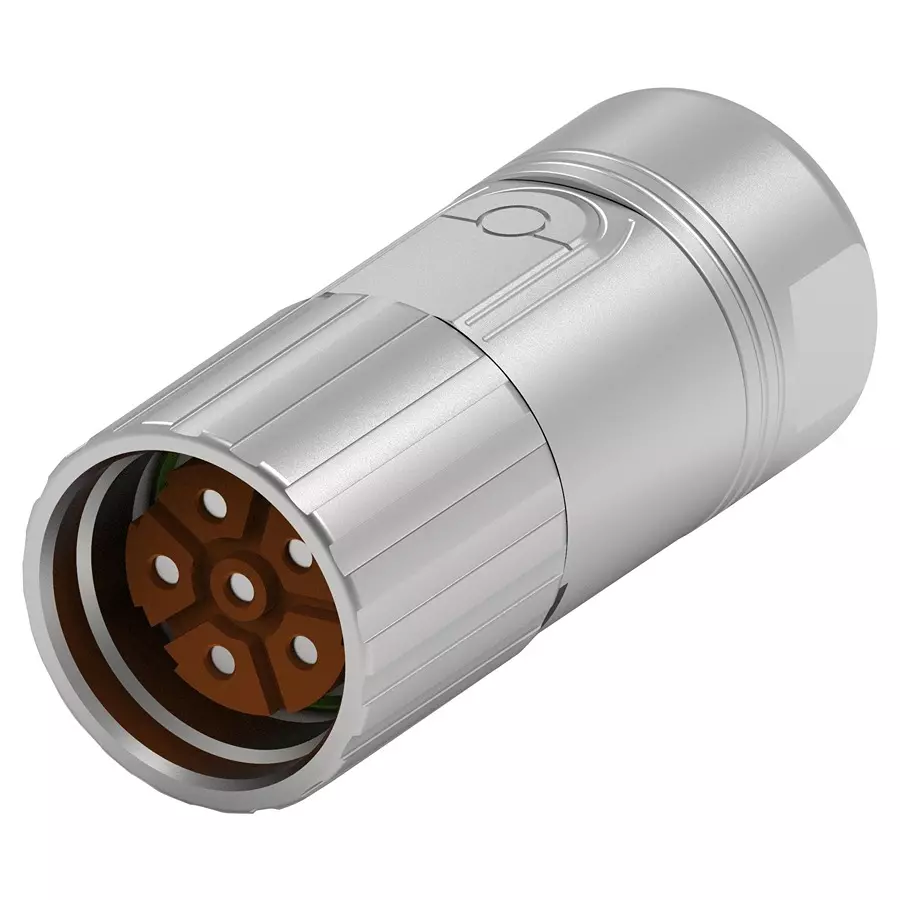 INTERCONTEC - TE CONNECTIVITY CIRCULAR CONN, PLUG, 6POS, CABLE, BSTA107NN00080236000