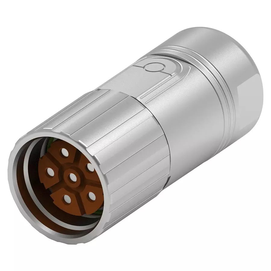 INTERCONTEC - TE CONNECTIVITY CIRCULAR CONN, PLUG, 6POS, CABLE, BSTA107NN00480236000