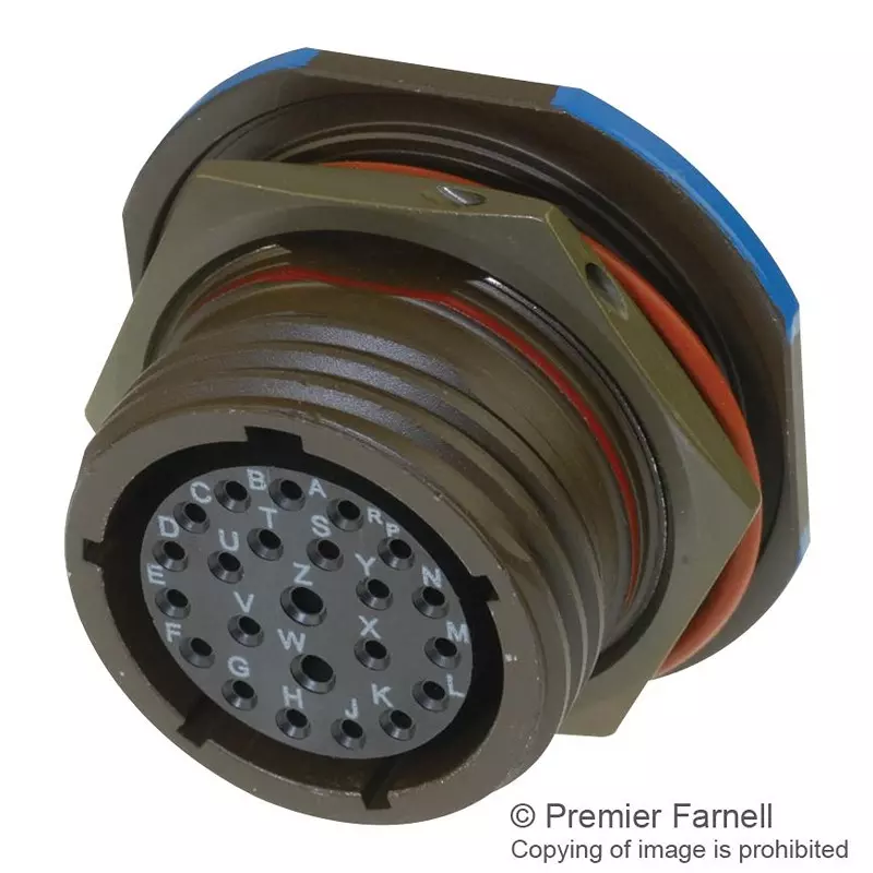 SOURIAU-SUNBANK / EATON Circular MIL Spec Connector, RCPT, 17-99, Jam Nut, D38999/24WE99PA