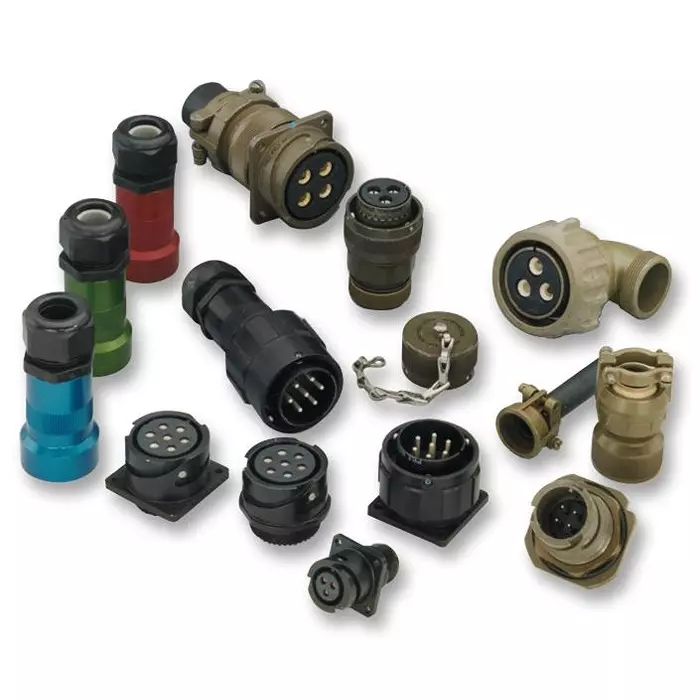 AMPHENOL INDUSTRIAL Circular MIL Spec Equivalent Connectors CONNECTOR, CIRCULAR, SIZE 16S, 5WAY, AIB2-16S-8PY0