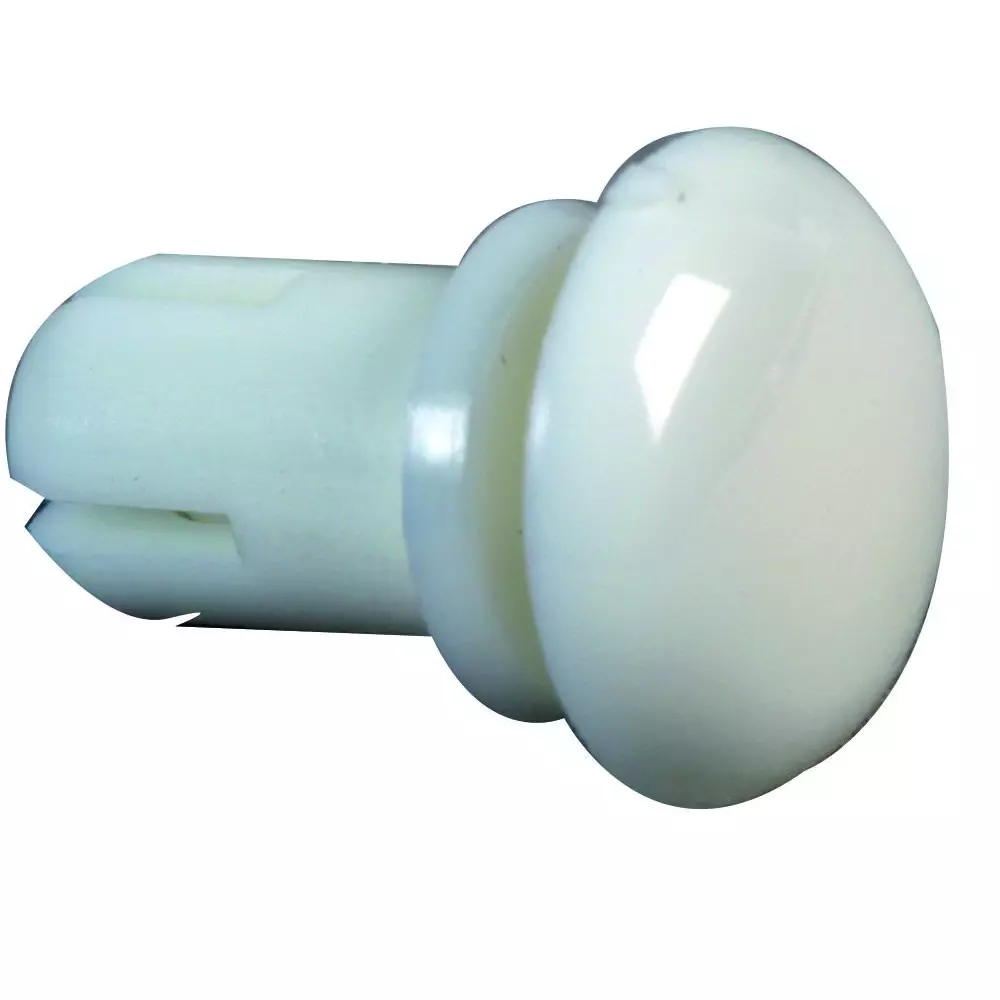 ESSENTRA COMPONENTS Plastic Rivets SNAP RIVET, NYLON 6, 2.7MM, WHITE, PK100, SR 2642W (Pack of 100)
