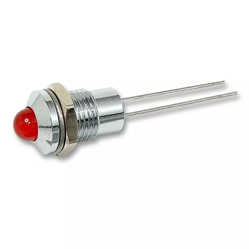 MULTICOMP PRO LED Single Colour Indicators LED INDICATOR, 5MM, HE-RED, MC19040003