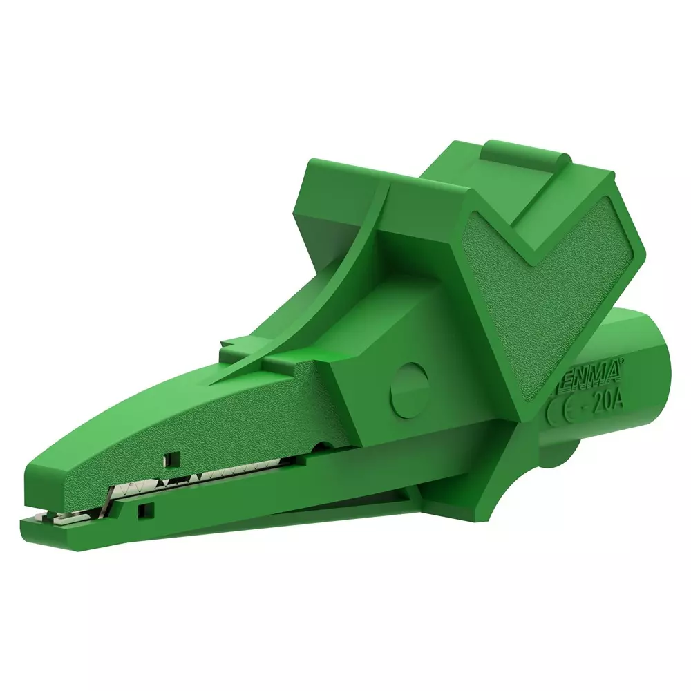 MULTICOMP PRO Alligator / Crocodile Clips ALLIGATOR CLIP, 22MM, GREEN, 20A, 76-1558