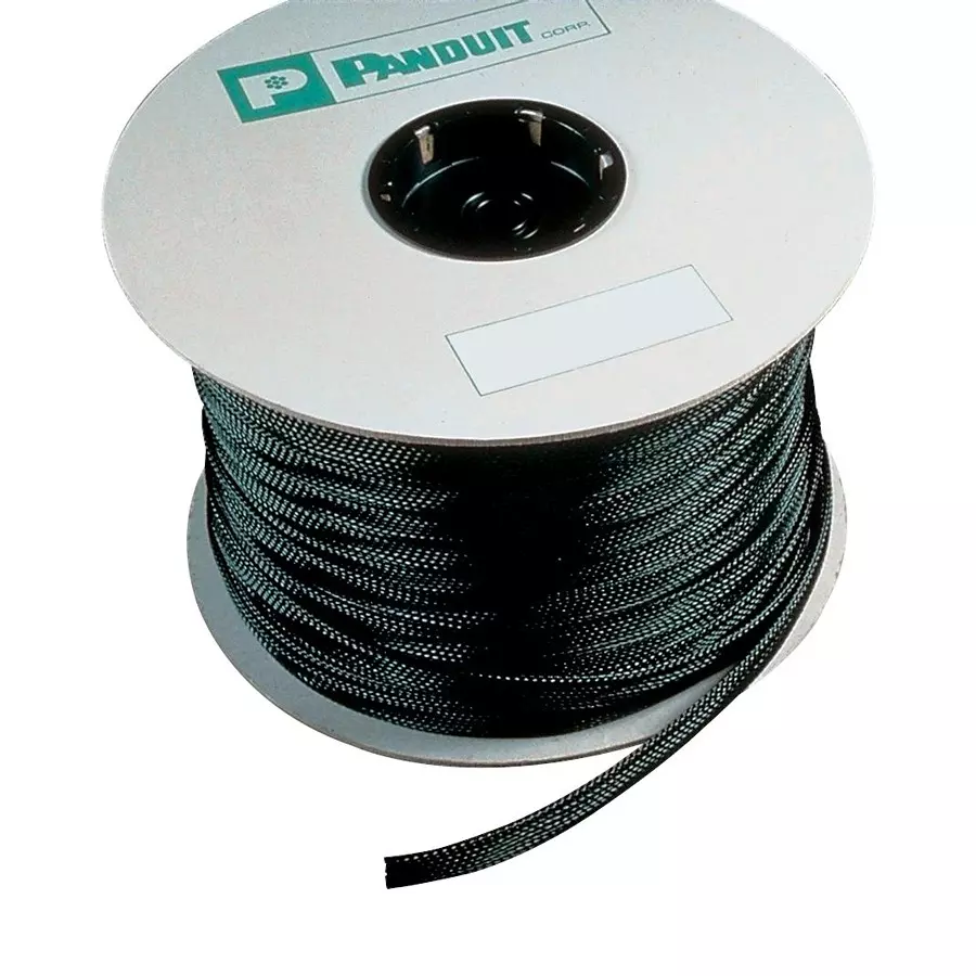 PANDUIT Sleeving BRAIDED EXPANDABLE SLEEVING, PET, 12.7MM, SE50P-DR0 (Pack of 152)