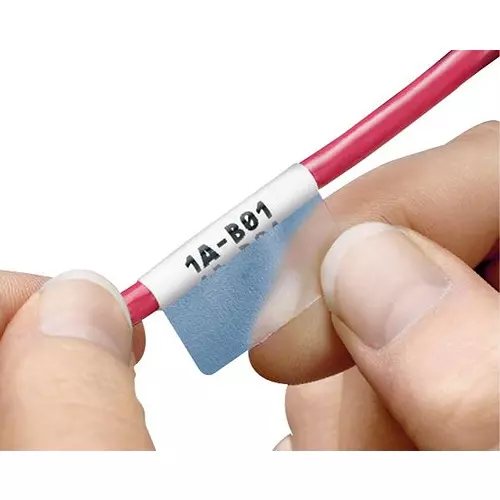 PANDUIT Adhesive Wire Markers WIRE & CABLE MARKER, 25.4 X 57.1MM, WHT, S100X225VA1Y (Pack of 1500)