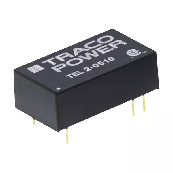 TRACO POWER Isolated Through Hole DC / DC Converters CONVERTER, DC/DC, 2W, 5V, TEL 2-0511