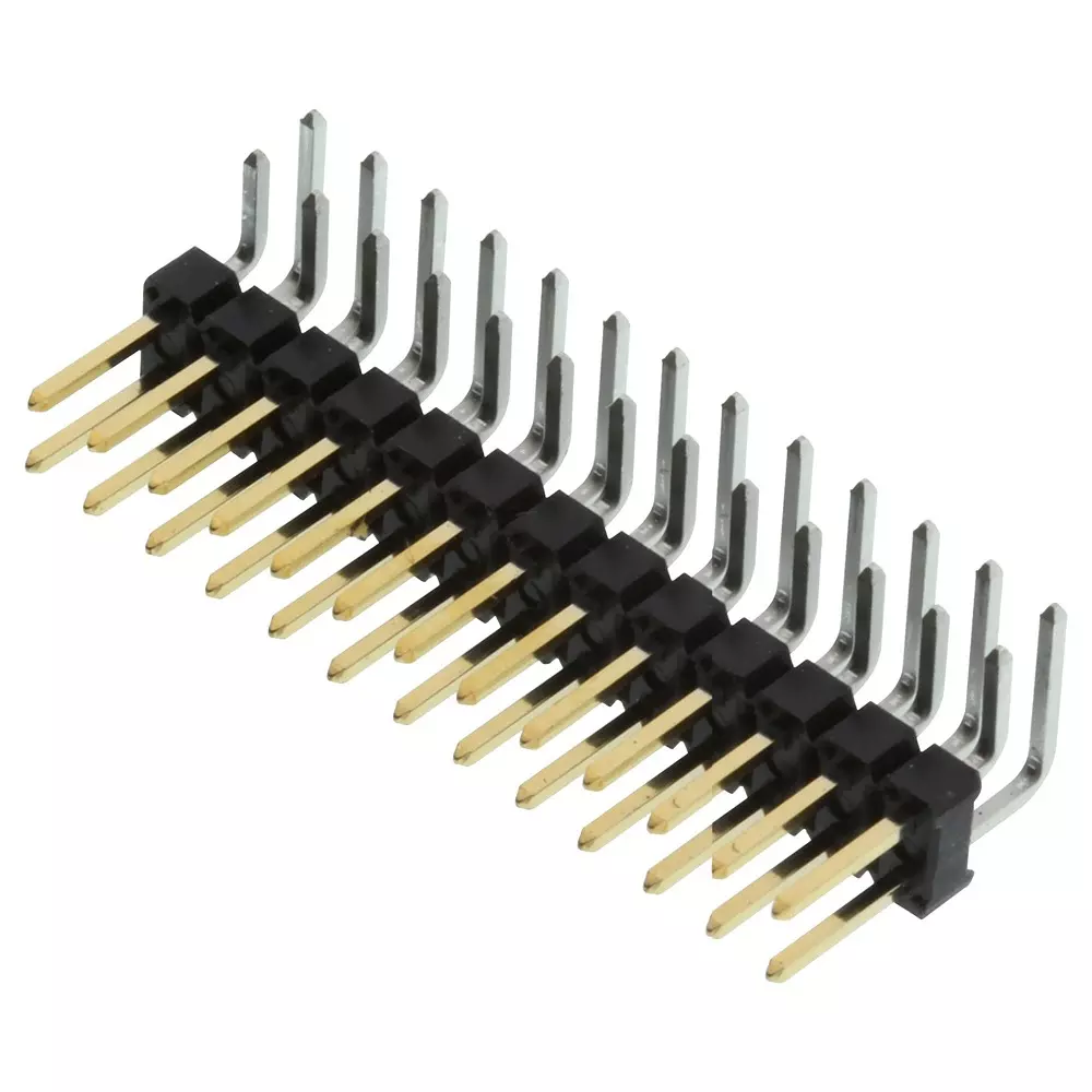 AMPHENOL COMMUNICATIONS SOLUTIONS CONN, R/A HEADER, 26POS, 2ROW, 2.54MM, 68021-226HLF