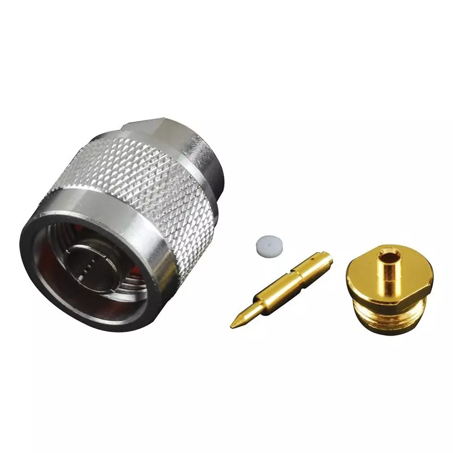 AMPHENOL RF RF/COAXIAL, N PLUG, STRAIGHT, 50 OHM, SO, 172211