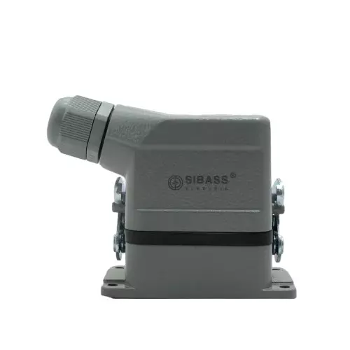 Sibass Electric Heavy Duty Connector 6 Pin Side Entry Bottom Open, SE-06-1 (Pack of 50)