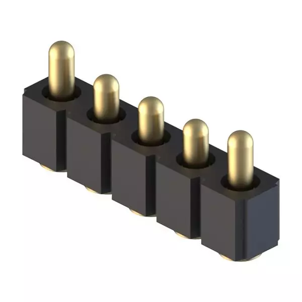 MILL-MAX Spring Loaded Connector, Header, 5Pos, 811-22-005-30-022101