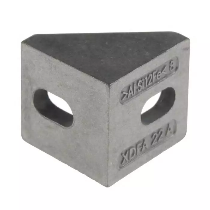 FlexLink M6 Angle Bracket Connecting Component Strut Profile 22 mm Groove Size 5.5 mm, XDFA 22 A