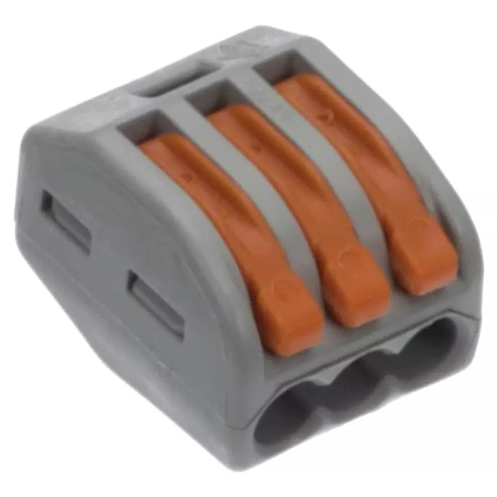 ENERTECH Single Side Connector 3 Way for Industrial Use, PCT-213