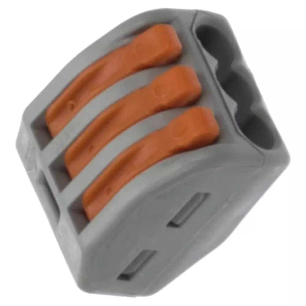 ENERTECH Single Side Connector 3 Way for Industrial Use, PCT-213