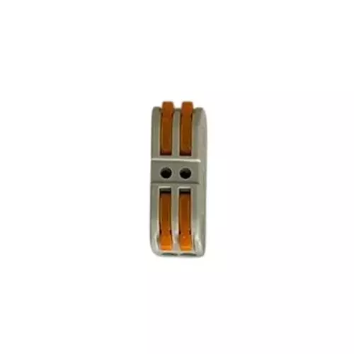 ENERTECH Parallel Connector 2 Way Non-DIN Rail for Industrial Use, PCT 2-2