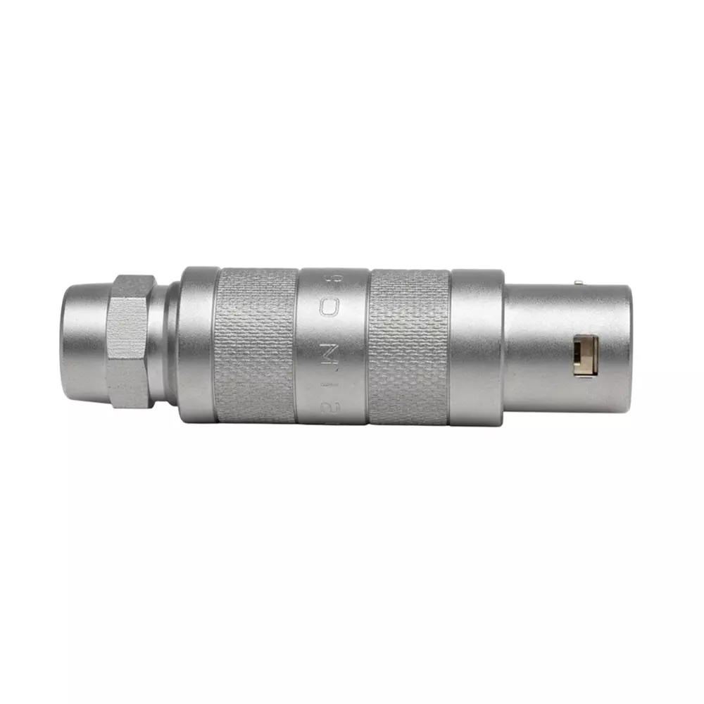LEMO Circular Push Pull Connectors Straight Plug Pin (Male) 10 Contact 2S Series, FFA.2S.310.ZLA