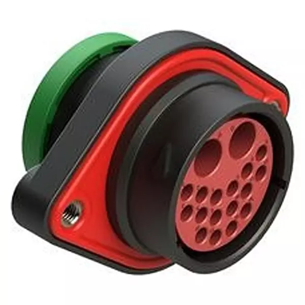 AMPHENOL SINE/TUCHEL Circular Connector, RCPT, 18POS, CRIMP, AHDP02-24-18PN-BRACL82