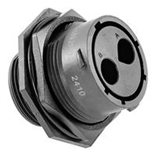 AMPHENOL SINE/TUCHEL Circular Connector, RCPT, 2POS, CRIMP, RTS718N2P03