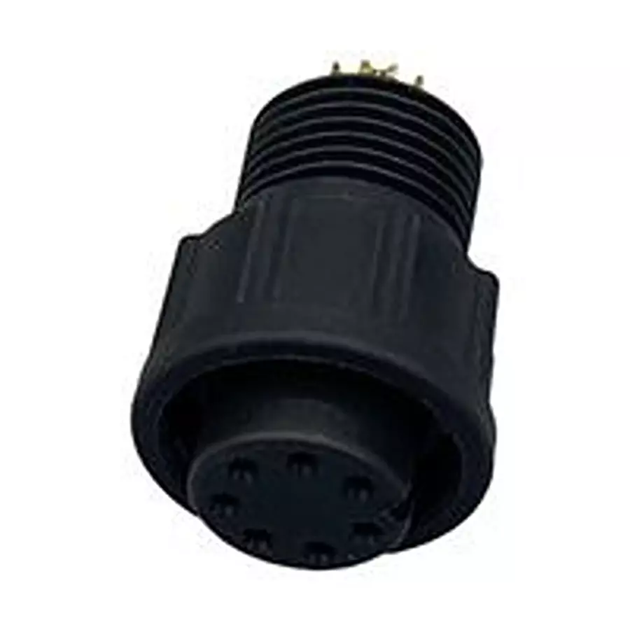NORCOMP Circular Connector, RCPT, 7POS, SOLDER, 868-007-203R001.
