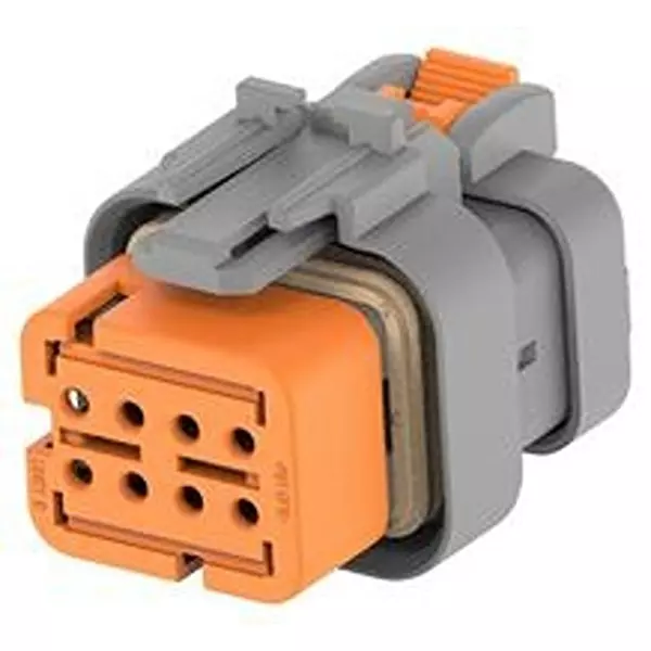 TE CONNECTIVITY Automotive Housing, Plug, 8Pos, Key D, 2320924-4