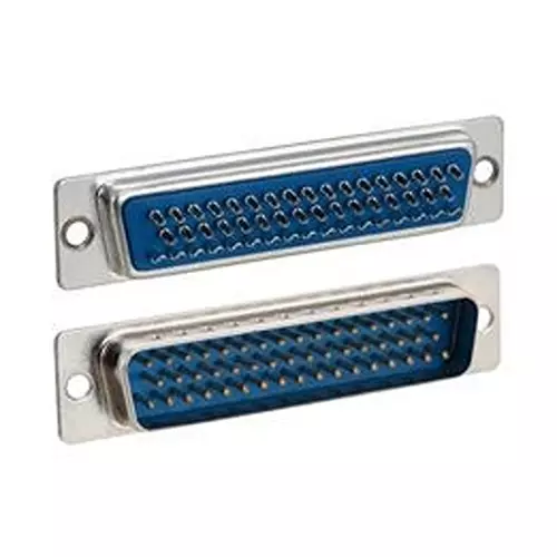 L-COM D Sub Conn, Plug, Dd, 50Pos, Solder Cup, SD50P