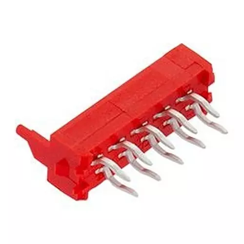 WURTH ELEKTRONIK Connector, Header, 6Pos, 2.54 mm, 2Row, 690357100672 (Pack of 10)