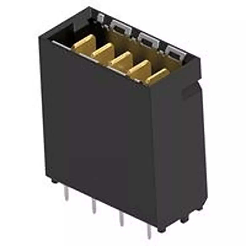 ERNI - TE CONNECTIVITY Mezzanine Conn, Plug, 5Pos, 1Row, 2 mm, 214919-E