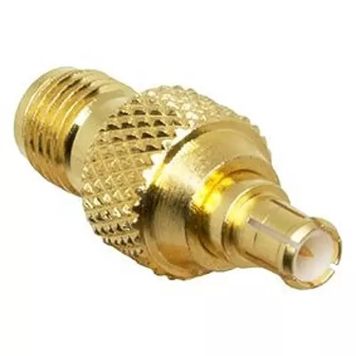 LINX - TE CONNECTIVITY Rf Adaptor, S mAJack-Mcx Plug, 50 Ohm, ADP-SMAF-MCXM