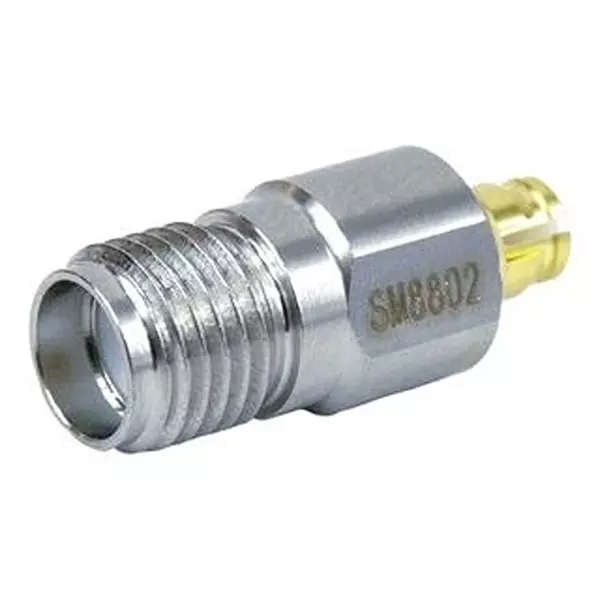 FAIRVIEW MICROWAVE Rf Adapter, S mAJack-Smp Jack, 50 Ohm, SM8802