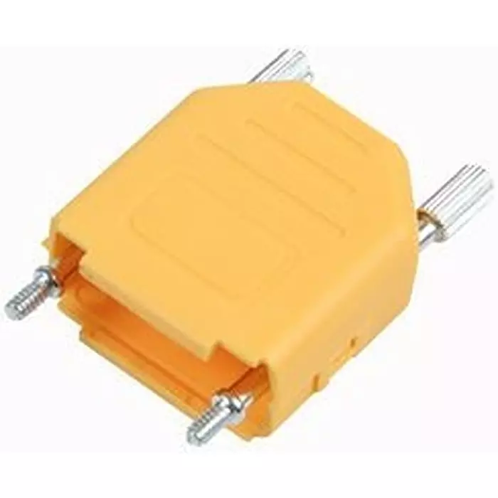 MH CONNECTORS D Sub Backshell, YELLOW, 9WAY, MHDPPK9-Y-K