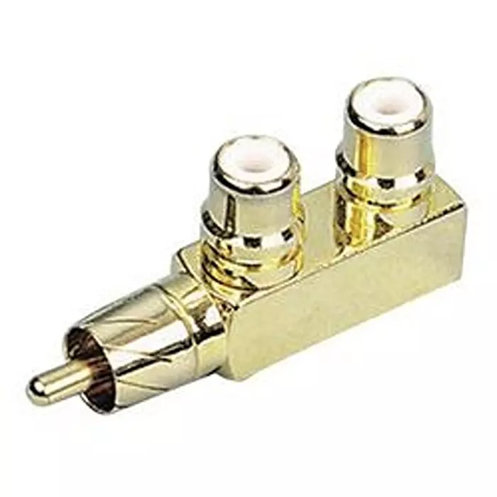MULTICOMP PRO Rca Adapter, Phono Plug-Phono Rcptx2, Ps000098