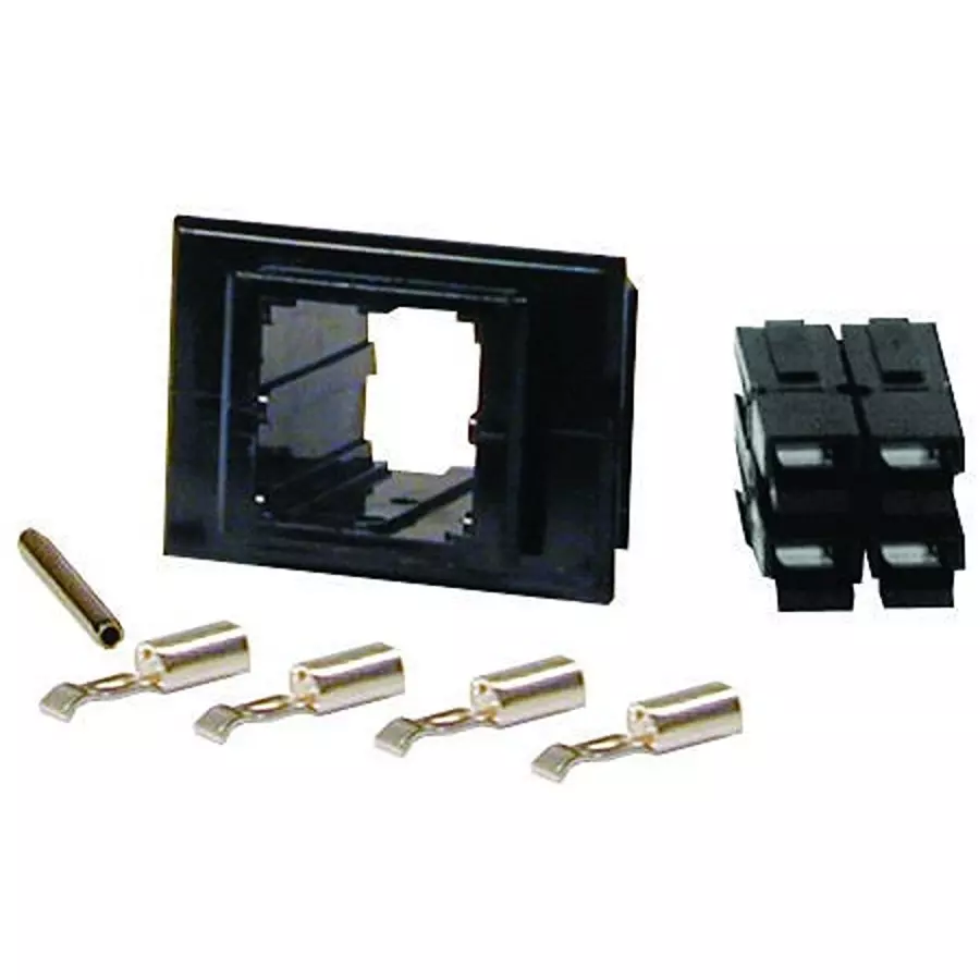 ANDERSON POWER PRODUCTS Plug & Socket Connector, Receptacle 4 Position, 1452G1